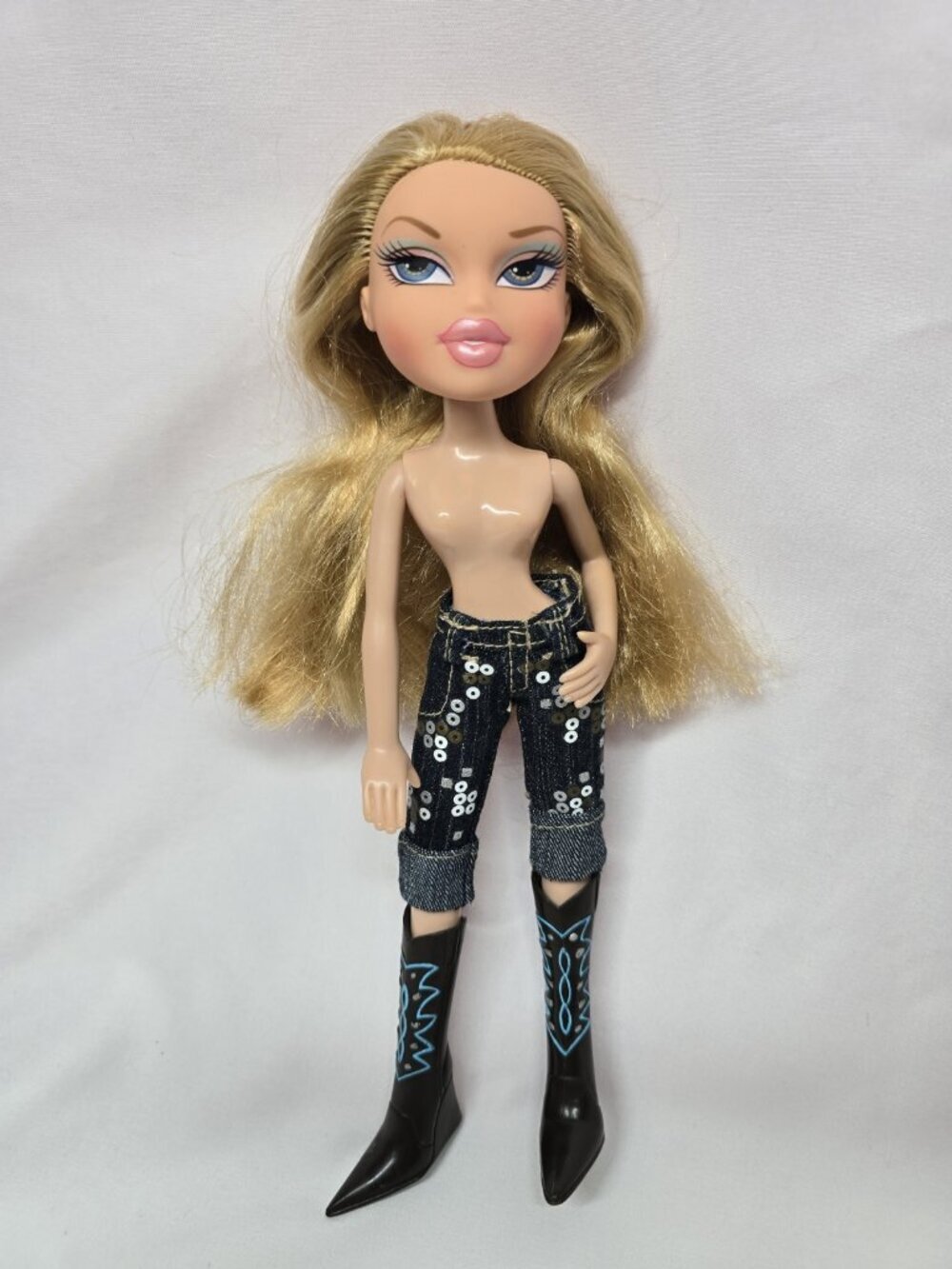 Bratz Talking Cloe Fashion Doll- No Base- No Shirt